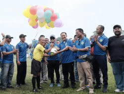 Chandra Rahmansyah Luncurkan Turnamen Sepak Bola U-45 Antarkecamatan di Kota Depok