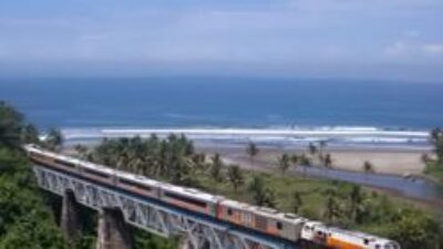 UPDATE!!! Jalur Kereta Banjar-Pangandaran-Cijulang: Periksa Lokasi di Stasiun Pangandaran KM 1