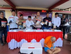 Pengungkapan 3,2 Kg Sabu di Tarakan: Penyelamatan 38 Ribu Warga, Kurir Tergolong Kembali Admit
