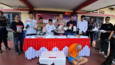 Pengungkapan 3,2 Kg Sabu di Tarakan: Penyelamatan 38 Ribu Warga, Kurir Tergolong Kembali Admit